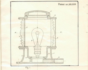 First patent navigation light