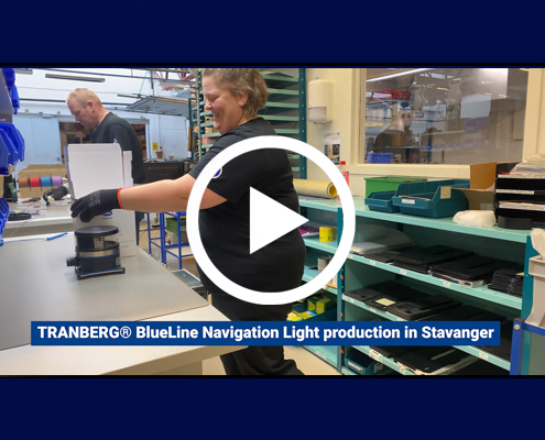 TRANBERG® BlueLine Navigation Light Made In Norway - R. STAHL TRANBERG