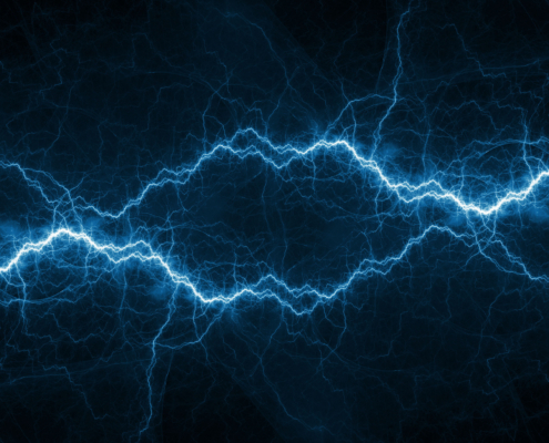 Blue plasma, power and energy background