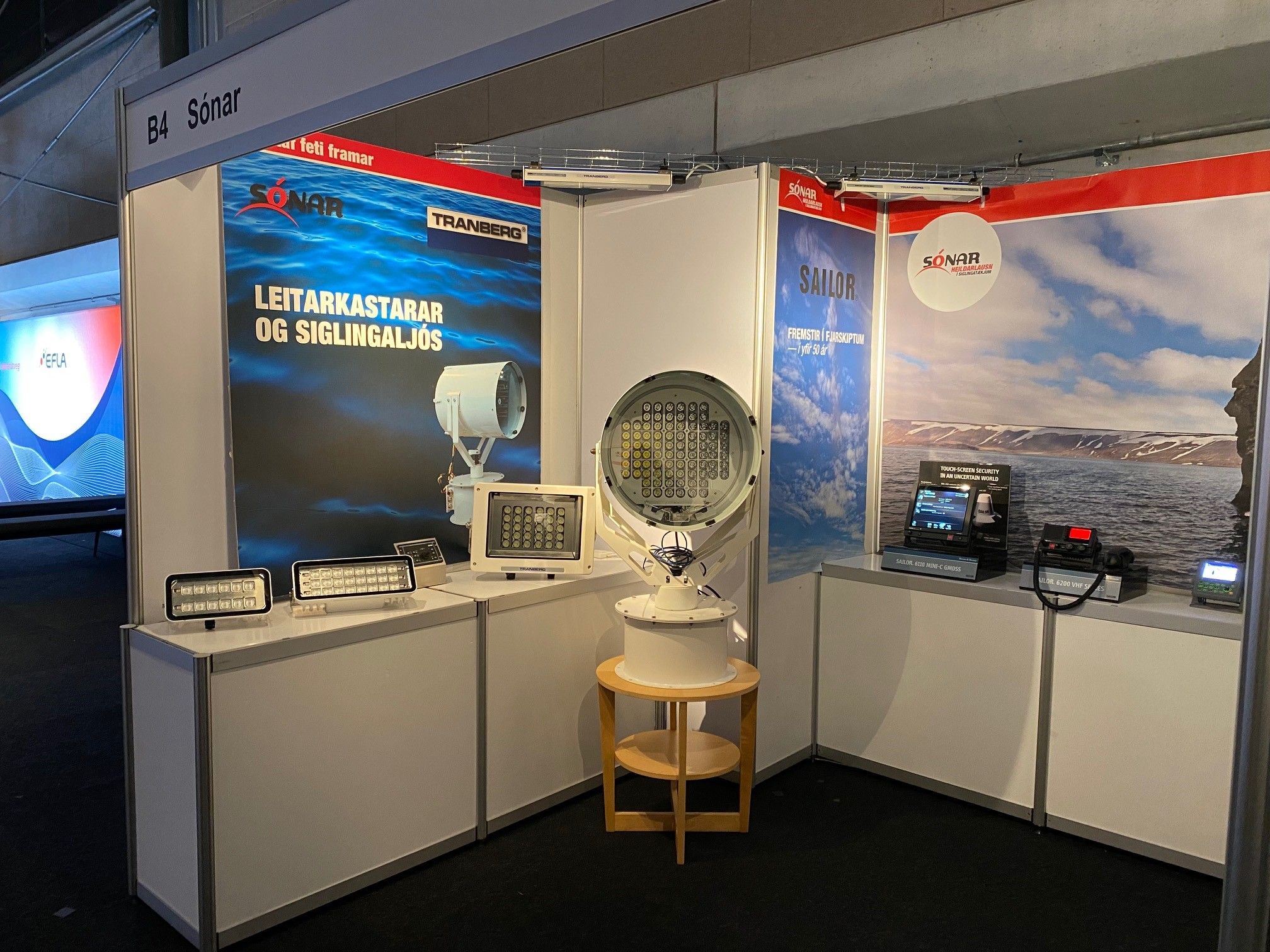 Overview of the stand R. STAHL TRANBERG had at Iceland Fishing Expo 2022