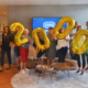 Employees at the office and administration team at R. STAHL Tranberg celebrating 2000 followers on LinkedIn