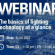 Webinar illustration for "The basics of lighting technology at a glance" from R. STAHL