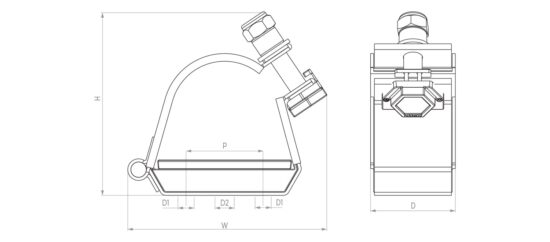 Cmp cable cleats: sapphire - image 3