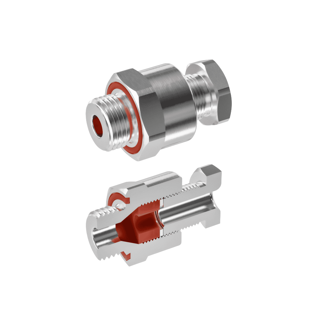 Tef e204/622 ex e cable gland – stainless steel aisi 316, m16–m90