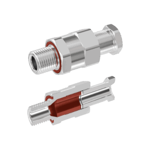Cable Gland Exd/e: D620 M16/B1/15mm (D5,0-9,1mm) AISI316