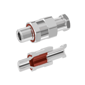 Cable Gland Exd/e: D620 M16/B2/15mm (D4,5-7,5mm) AISI316