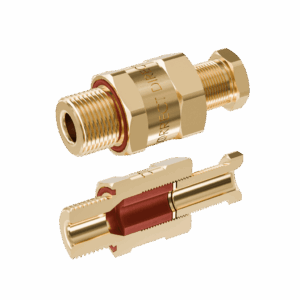 Cable Gland Exd/e: D620 M20/B1/15mm (D5,0-9,1mm) Brass