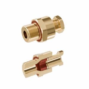 Cable Gland Exe: E204/622 M20/B1/15mm (D5,0-9,1mm) Brass