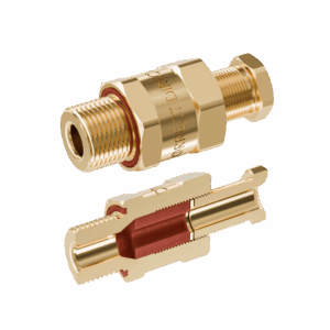 Cable Gland Exd/e: D620 M20/B2/15mm (D4,5-7,5mm) Brass
