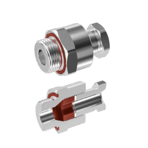 Cable Gland Exe: E204/622 M20/B2/9mm (D4,5-7,5mm) AISI316
