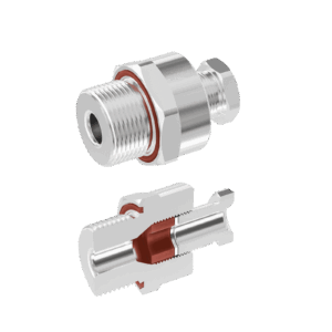 Cable Gland Exe: E204/622 M25/B1/15mm (D5,0-9,1mm) AISI316