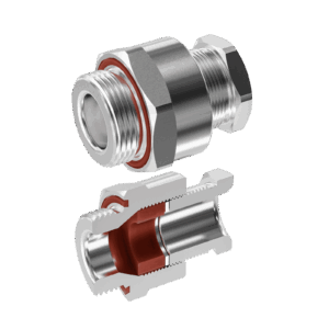 Cable Gland Exe: E204/622 M25/C3/9mm (D8,5-13,0mm) AISI316