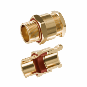 Cable Gland Exe: E204/622 M25/D1/15mm (D15,0-20,1mm) Brass