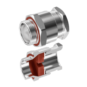 Cable Gland Exe E204/622 M25/D4/9mm (5x13mm) AISI316