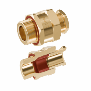 Cable Gland Exd/e: D620 M32/D1/15mm (D15,0-20,0mm) Brass