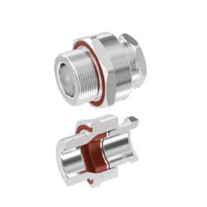 Cable Gland Exe: E204/622 M32/D1/15mm (D15,0-20,1mm) AISI316