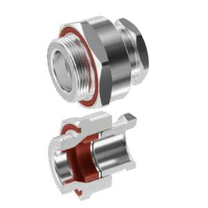Cable Gland Exe: E204/622 M32/D1/9mm (D15,0-20,1mm) AISI316
