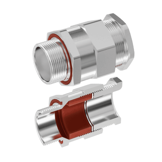 Cable gland exd/e: d620 m32/e1/15mm (d20,0-26,5mm) aisi316