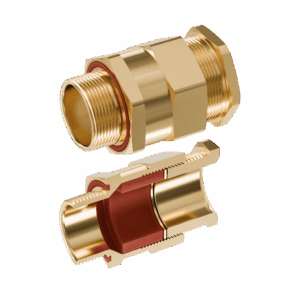 Cable Gland Exd/e: D620 M32/E1/15mm (D22,0-26,5mm) Brass