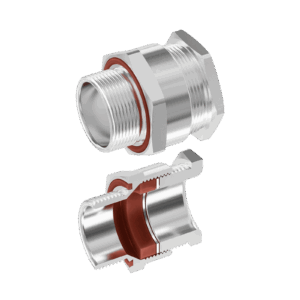 Cable Gland Exe: E204/622 M32/E1/15mm (D20,0-26,5mm) AISI316