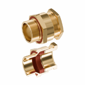 Cable Gland Exe: E204/622 M32/E1/15mm (D20,0-26,5mm) Brass
