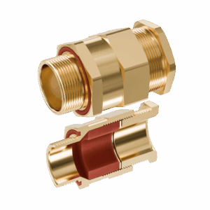 Cable Gland Exd/e: D620 M32/E2/15mm (D18,0-24,0mm) Brass