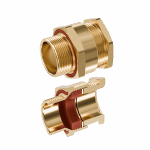 Cable Gland Exe: E204/622 M32/E2/15mm (D18,0-23,0mm) Brass