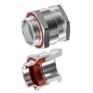 Cable Gland Exe: E204/622 M32/E2/9mm (D18,0-23,0mm) AISI316
