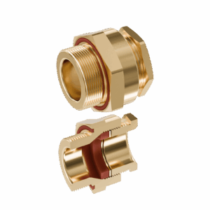 Cable Gland Exe: E204/622 M40/E1/15mm (D20,0-26,5mm) Brass