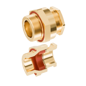 Cable Gland Exe: E204/622 M40/E2/15mm (D18,0-23,0mm) Brass