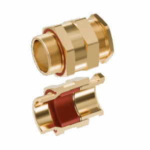Cable Gland Exd/e: D620 M40/F1/15mm (D26,5-32,4mm) Brass