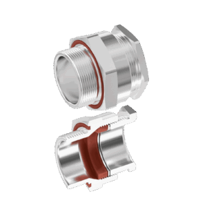 Cable Gland Exe: E204/622 M40/F1/15mm (D26,5-32,4mm) AISI316