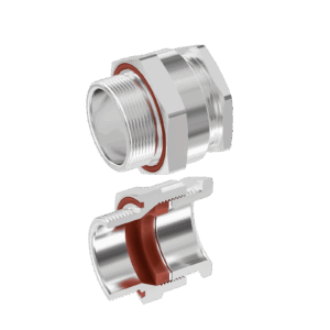 Cable Gland Exe: E204/622 M40/F2/15mm (D23,0-29,0mm) AISI316