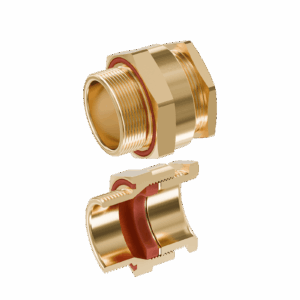 Cable Gland Exe: E204/622 M40/F2/15mm (D23,0-29,0mm) Brass