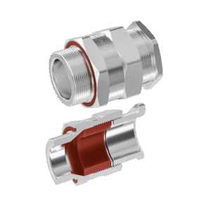 Cable Gland Exd/e: D620 M40/T1/15mm (D24,5-29,0mm) AISI316
