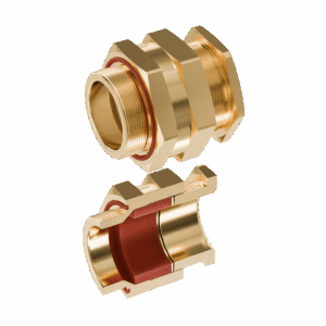 Cable Gland Exd/e: D620 M50/G1/15mm (D32,0-38,5mm) Brass