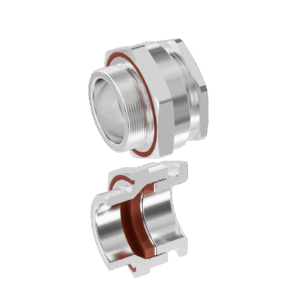 Cable Gland Exe: E204/622 M50/G1/15mm (D32,0-38,5mm) AISI316
