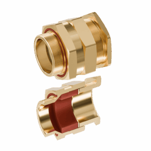 Cable Gland Exd/e: D620 M50/H1/15mm (D35,5-41,0mm) Brass