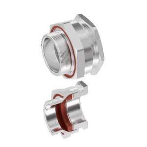 Cable Gland Exe: E204/622 M50/H1/15mm (D35,0-41,0mm) AISI316