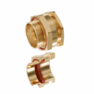 Cable Gland Exe: E204/622 M50/I2/15mm (D38,4-43,0mm) Brass