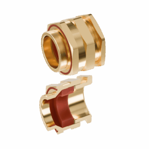 Cable Gland Exd/e: D620 M63/J2/15mm (D42,0-46,0mm) Brass