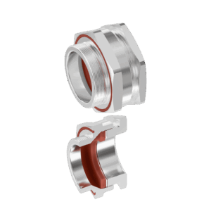 Cable Gland Exe: E204/622 M63/J2/15mm (D42,0-46,0mm) AISI316