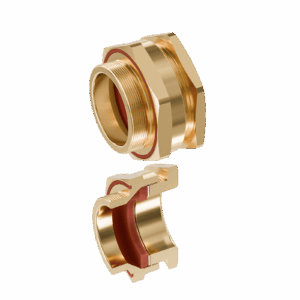 Cable Gland Exe: E204/622 M63/J2/15mm (D42,0-46,0mm) Brass