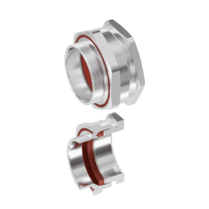Cable Gland Exe: E204/622 M63/K1/15mm (D50,0-56,5mm) AISI316