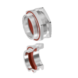 Cable Gland Exe: E204/622 M75/L3/15mm (D53,0-58,0mm) AISI316