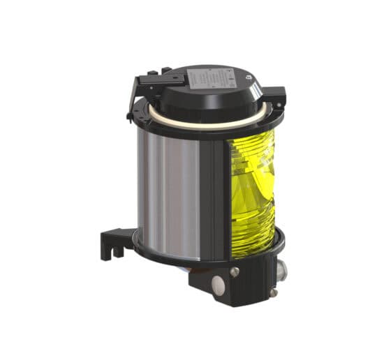 Tef 2850 navigation light zone 2: stern towing 135 deg. Yellow, b22 w/bulb, 230v, zone 2, iecex cert