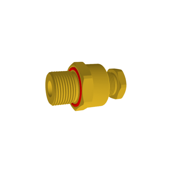 Cable Gland Exe: E204/622 M20/B2/15mm (D4,5-7,5mm) Brass