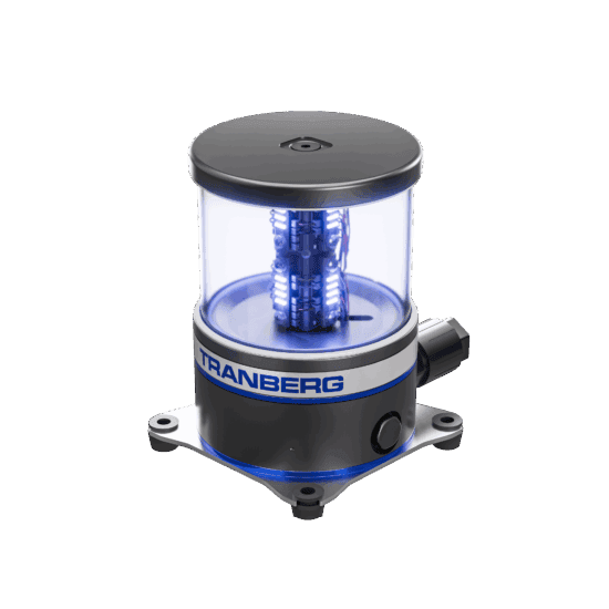 Tef 2880 navigation light led duplex all-round 360° blue 3nm 24v anodized black aluminium/glass