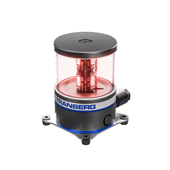 Tef 2880 navigation light led duplex half all-round 181° red 3nm 24v anodized black aluminium/glass