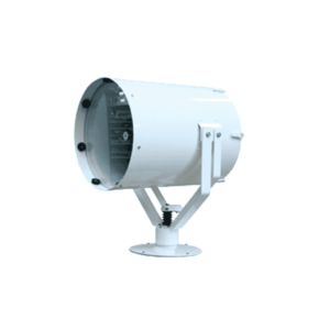 TEF 2620 Searchlight: Halogen 1000W, 230V, Direct Controlled, Stainless Steel